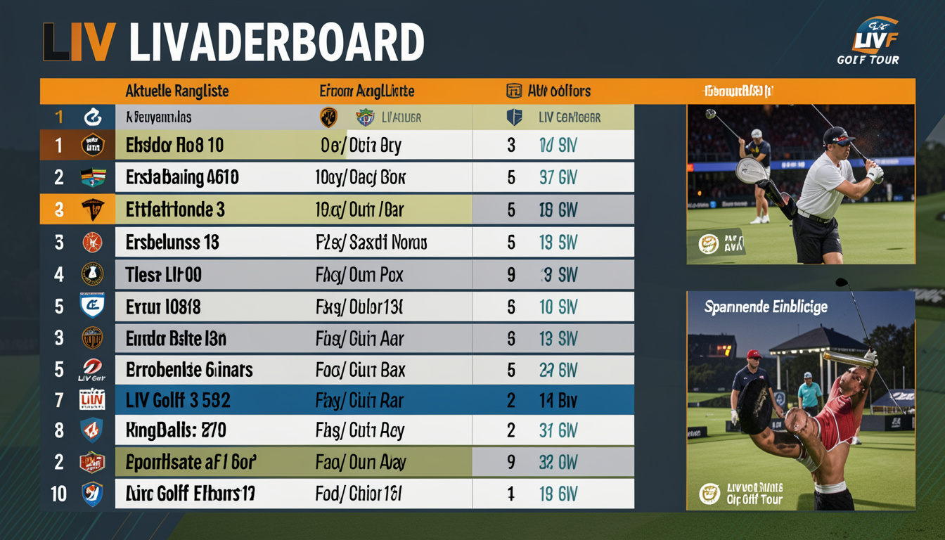 liv leaderboard